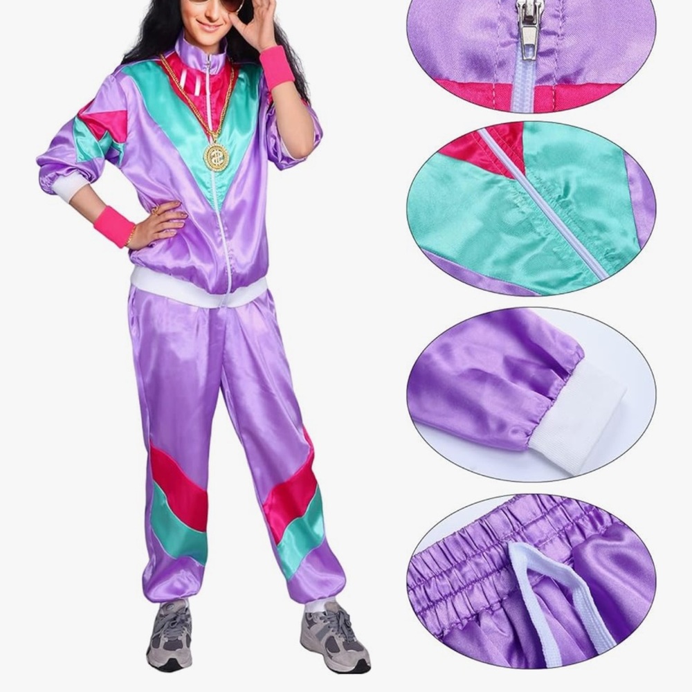 80’s/90’s Tracksuit Costume